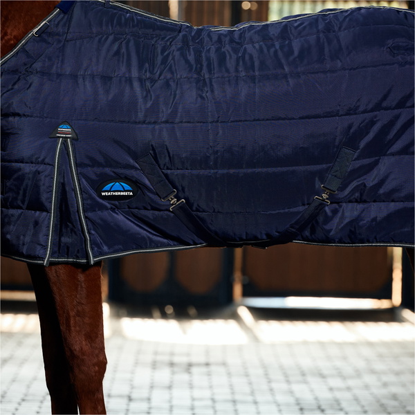 2025 WeatherBeeta Comfitec PP Channel Quilt Stable Décolleté-Détachable 220G 1029042 - Navy